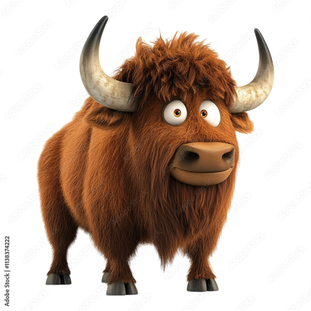 A bison isolated against a transparent background, ideal for wildlife content, animal illustrations, or nature-themed designs. A bison isolated against a transparent background, ideal for wildlife content, animal illustrations, or nature-themed designs.