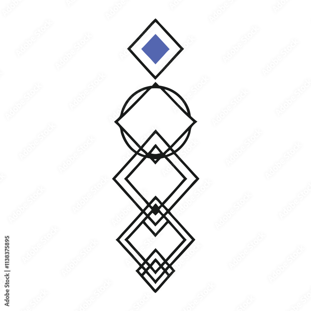 a black and white geometric design. It consists of a series of interconnected lines and shapes, a black and white geometric design. It consists of a series of interconnected lines and shapes,