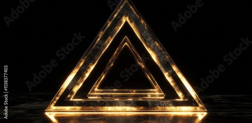 Golden Triangle Frame with ...