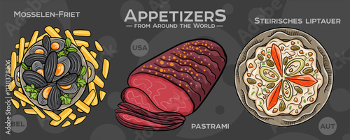 A global gourmet adventure featuring a variety of renowned small plates