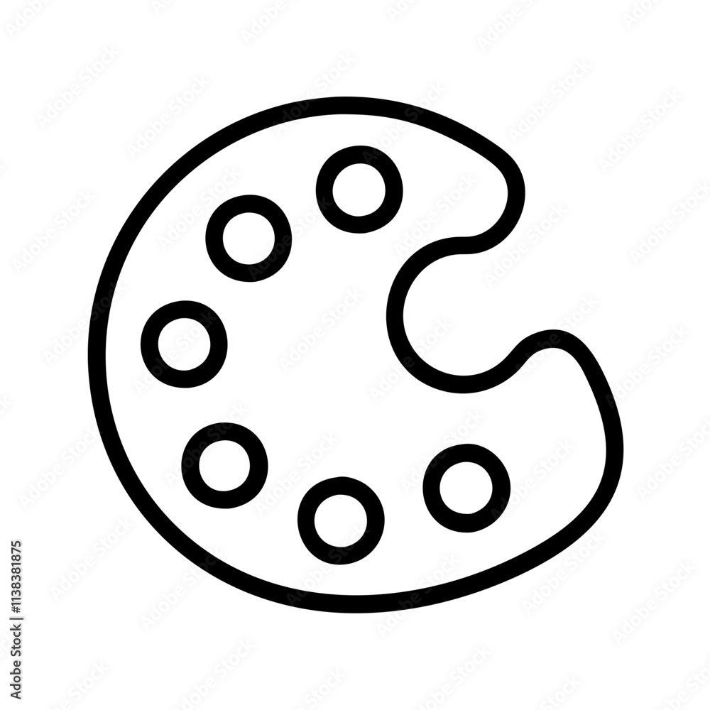 black artists paint palette icon, black history line art, black history icon - simple black line art icon of black artists paint palette, for black history celebrations. black history vector art. black artists paint palette icon, black history line art, black history icon - simple black line art icon of black artists paint palette, for black history celebrations. black history vector art.