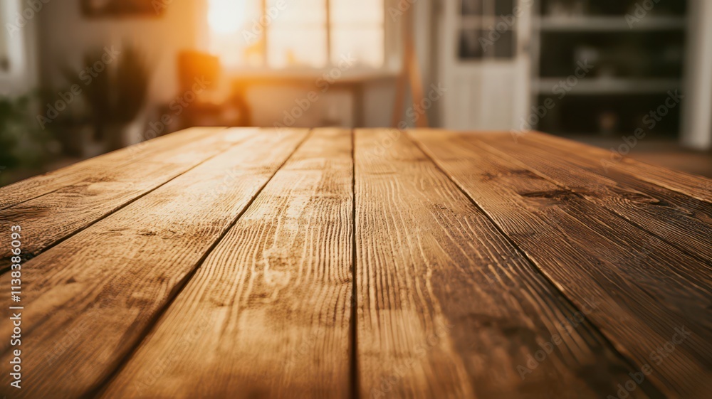 Elegant dining room with a carpenter finishing a long wooden table, warm lighting, refined decor, photorealistic details. , closes up Elegant dining room with a carpenter finishing a long wooden table, warm lighting, refined decor, photorealistic details. , closes up