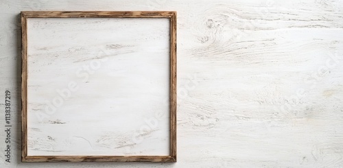 A seamless background showcasing a white painted wood texture, with a rusty grunge appearance and scratched white paint on wooden wall planks.