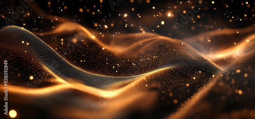 Golden Particle Waves Abstr...