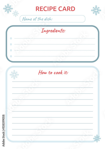 Recipe card