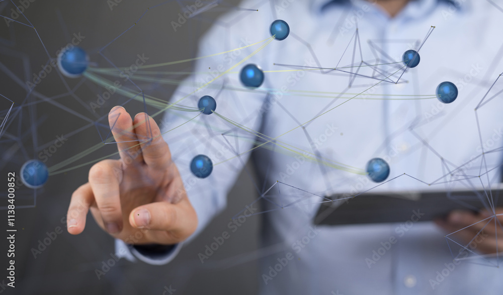 Global network. Blockchain. 3D illustration. Neural networks and artificial intelligence. Abstract - neural network exposure digital Global network. Blockchain. 3D illustration. Neural networks and artificial intelligence. Abstract - neural network exposure digital