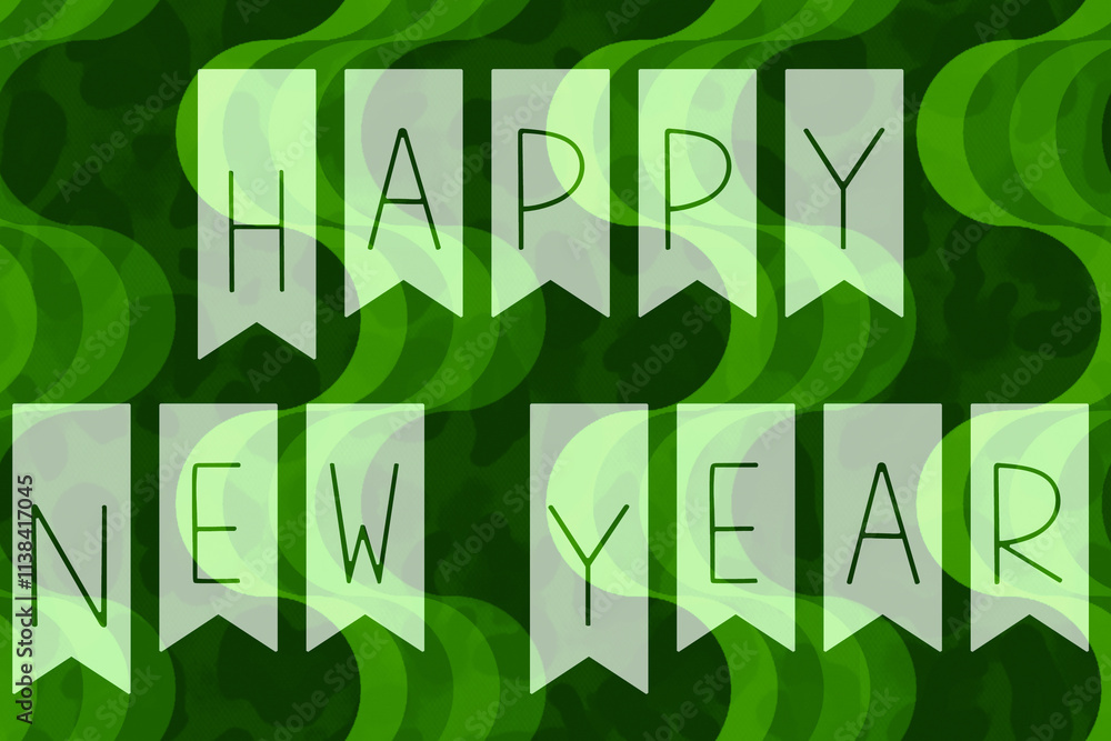 Fototapeta premium Nowy Rok