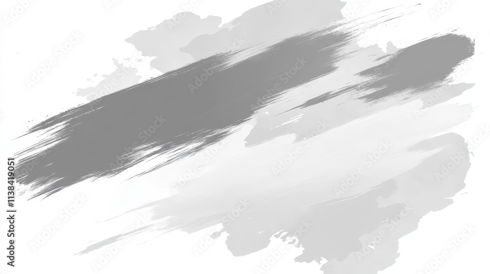 Abstract Gray White Paint Strokes Background Texture Abstract Gray White Paint Strokes Background Texture