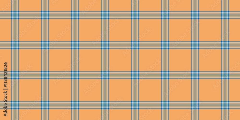 Britain pattern tartan background, customer plaid fabric seamless. Manufacture textile vector texture check in pastel and orange colors. Britain pattern tartan background, customer plaid fabric seamless. Manufacture textile vector texture check in pastel and orange colors.