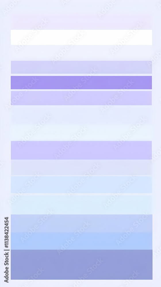 A gradient color palette featuring various shades of purple and blue. A gradient color palette featuring various shades of purple and blue.