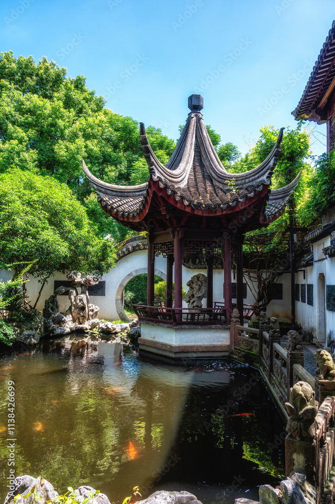 Kezhi Garden, Zhujiajiao, Shanghai, China Kezhi Garden, Zhujiajiao, Shanghai, China