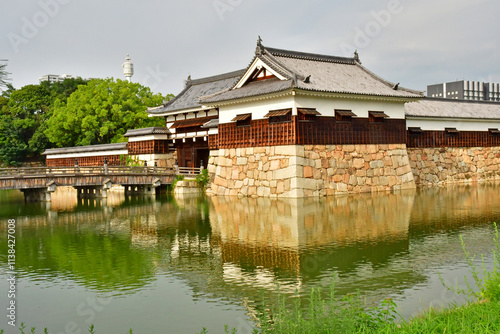 Hiroshima; Japan - august 6 2024 : the castle