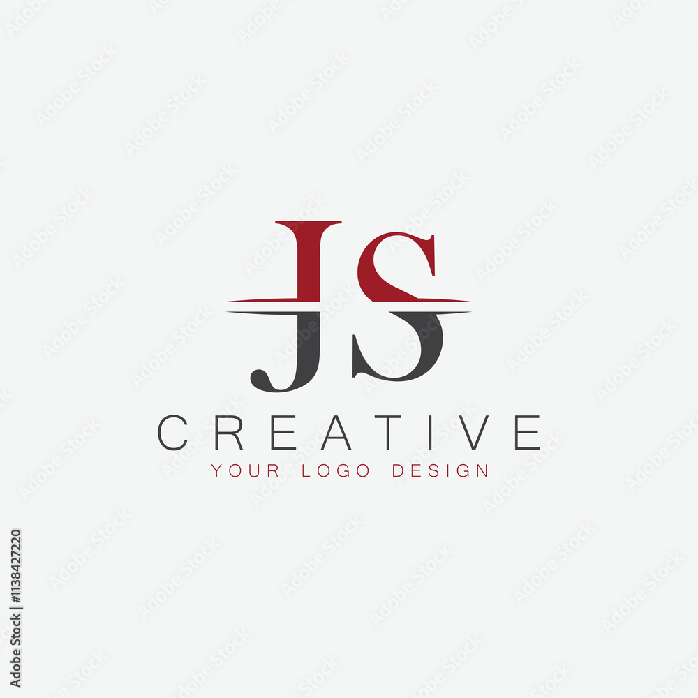 initial monogram letter logo with creative design. initial monogram letter logo with creative design.