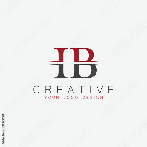 initial monogram letter logo with creative design.