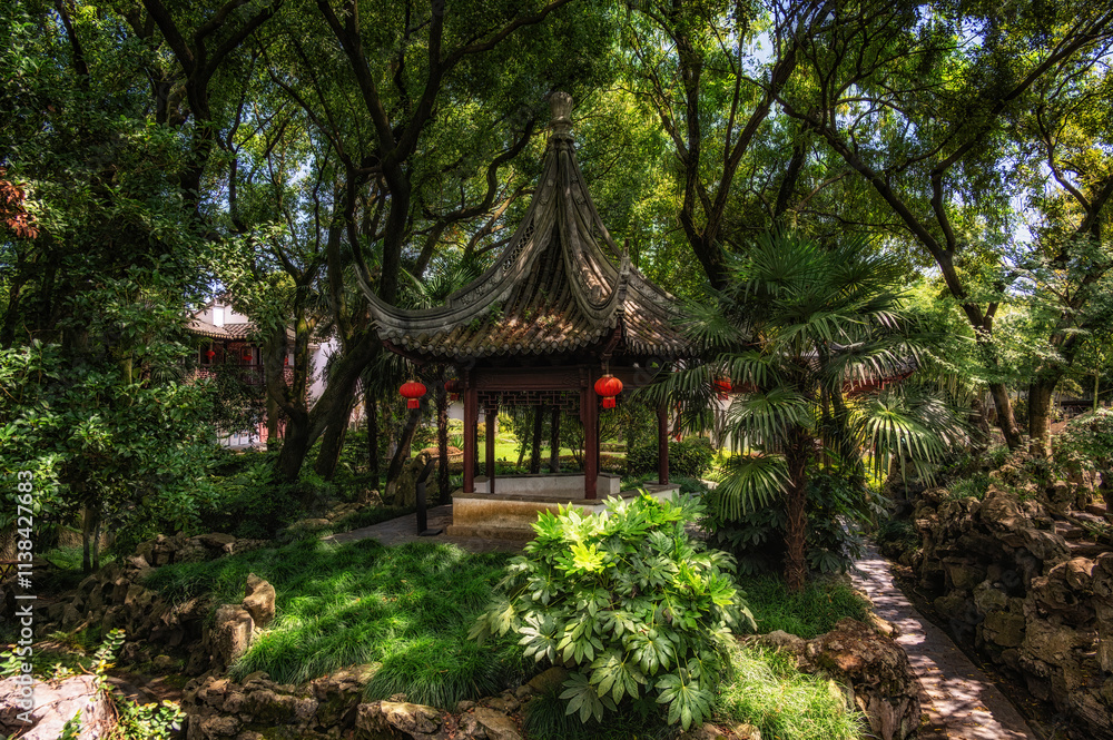 Kezhi Garden, Zhujiajiao, Shanghai, China Kezhi Garden, Zhujiajiao, Shanghai, China