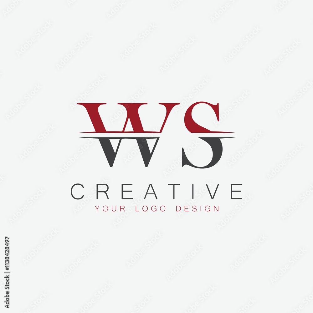 initial monogram letter logo with creative design. initial monogram letter logo with creative design.