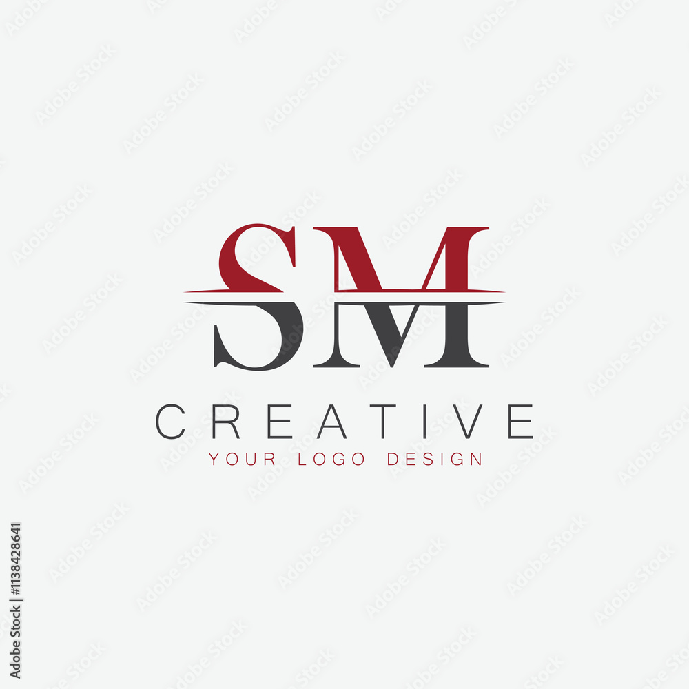 initial monogram letter logo with creative design. initial monogram letter logo with creative design.