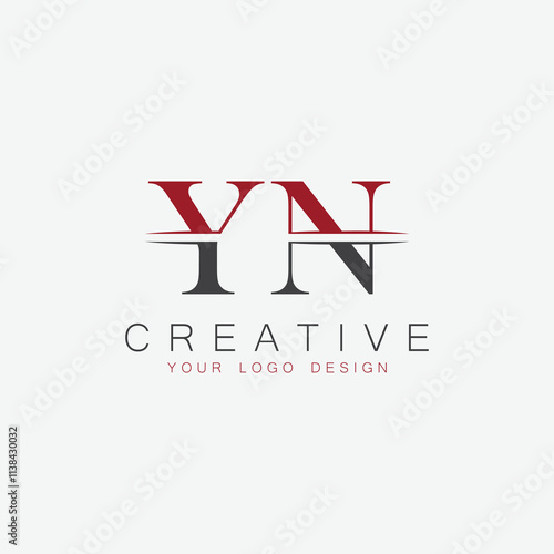 initial monogram letter logo with creative design.