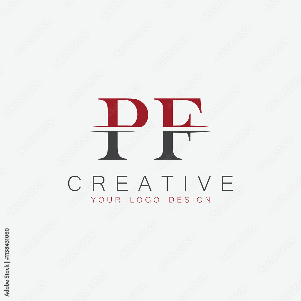 initial monogram letter logo with creative design. initial monogram letter logo with creative design.