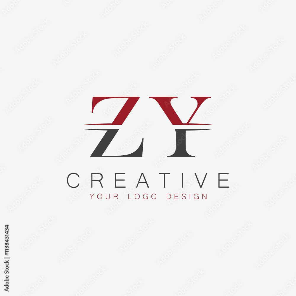 initial monogram letter logo with creative design. initial monogram letter logo with creative design.
