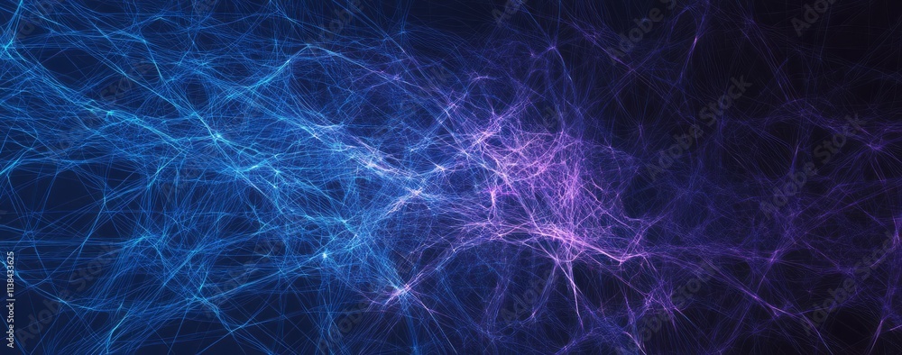 Abstract Blue And Purple Network Lines Design Abstract Blue And Purple Network Lines Design