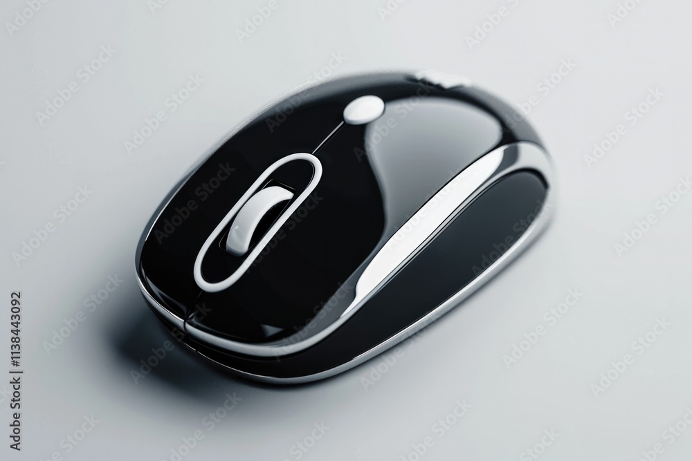 Left Click. Demonstration of Mouse Left and Right Click with Scroll Icon Left Click. Demonstration of Mouse Left and Right Click with Scroll Icon