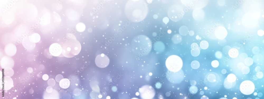 Abstract Pastel Bokeh Background With Sparkling Lights Abstract Pastel Bokeh Background With Sparkling Lights