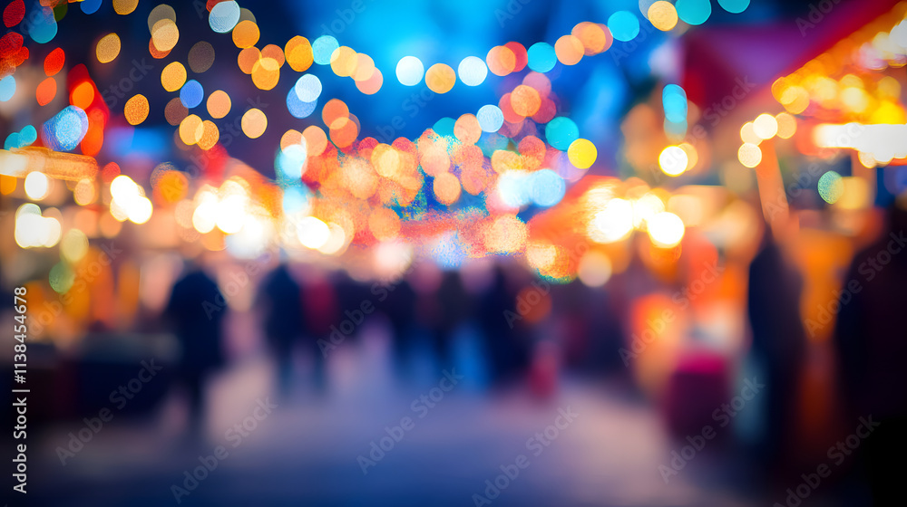 A Magical Art Deco Street Market Radiating Dazzling Lights and Joyous Celebrations of Urban Lifestyles and Artistic Community A Magical Art Deco Street Market Radiating Dazzling Lights and Joyous Celebrations of Urban Lifestyles and Artistic Community