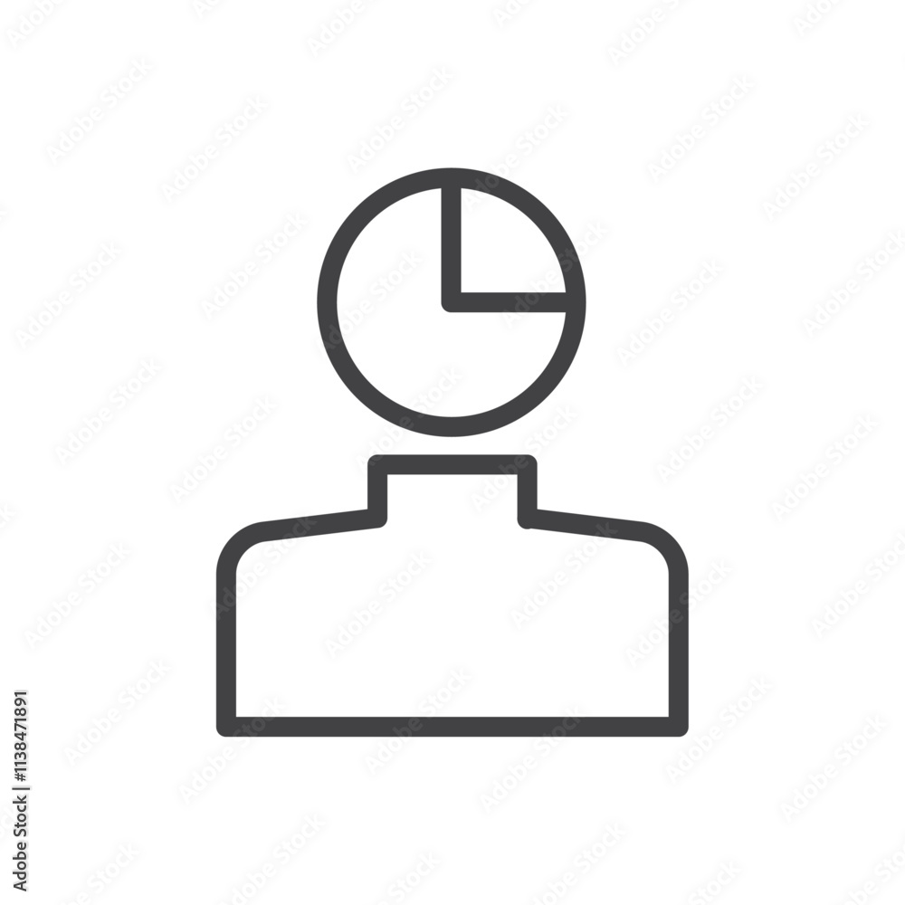 Head graphic icon Logo symbol outline set Head graphic icon Logo symbol outline set