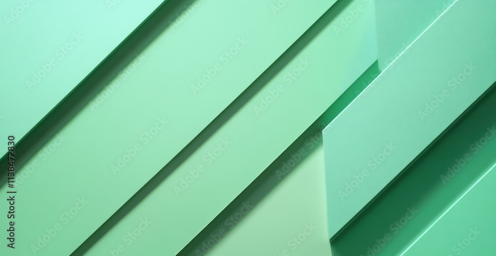 Abstract Green Geometric Shapes Design Background Abstract Green Geometric Shapes Design Background