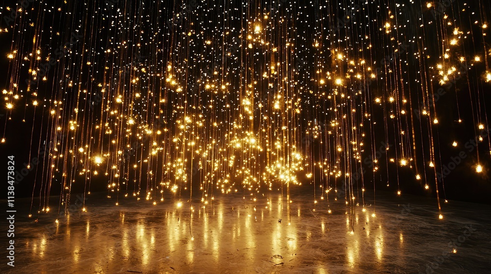 A Stunning Display of Glowing Lights in an Enchanting Dark Space Creating a Dreamlike Atmosphere with Twinkling Effects and Magical Ambiance for Artistic Projects A Stunning Display of Glowing Lights in an Enchanting Dark Space Creating a Dreamlike Atmosphere with Twinkling Effects and Magical Ambiance for Artistic Projects