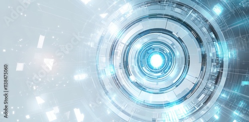 Abstract Futuristic Technol...