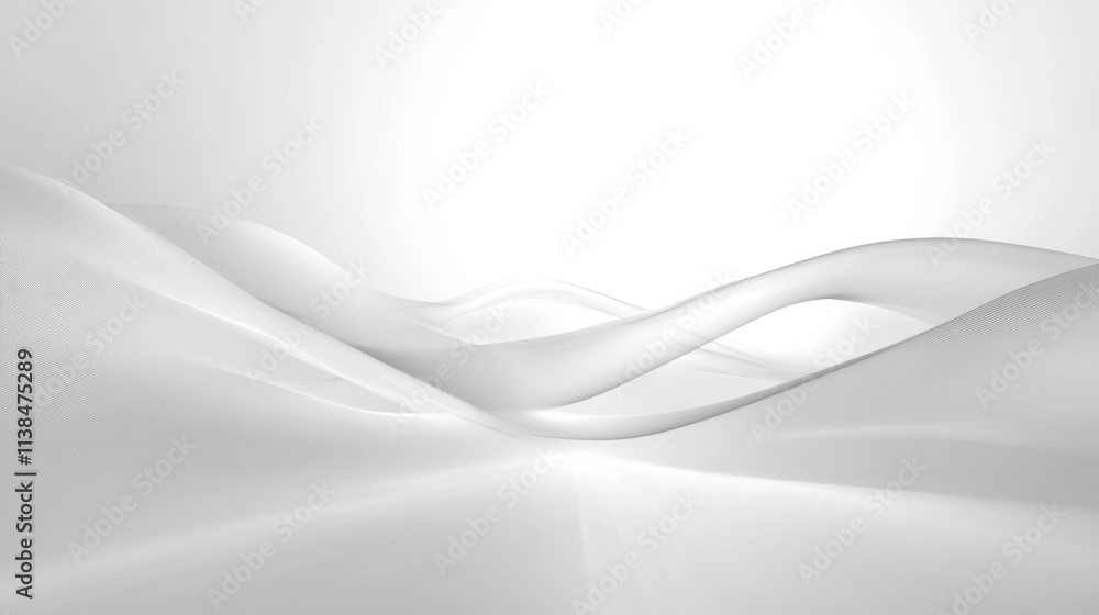 Abstract Gray Waves Background Abstract Gray Waves Background
