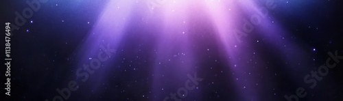 Purple Light Beams Illumina...