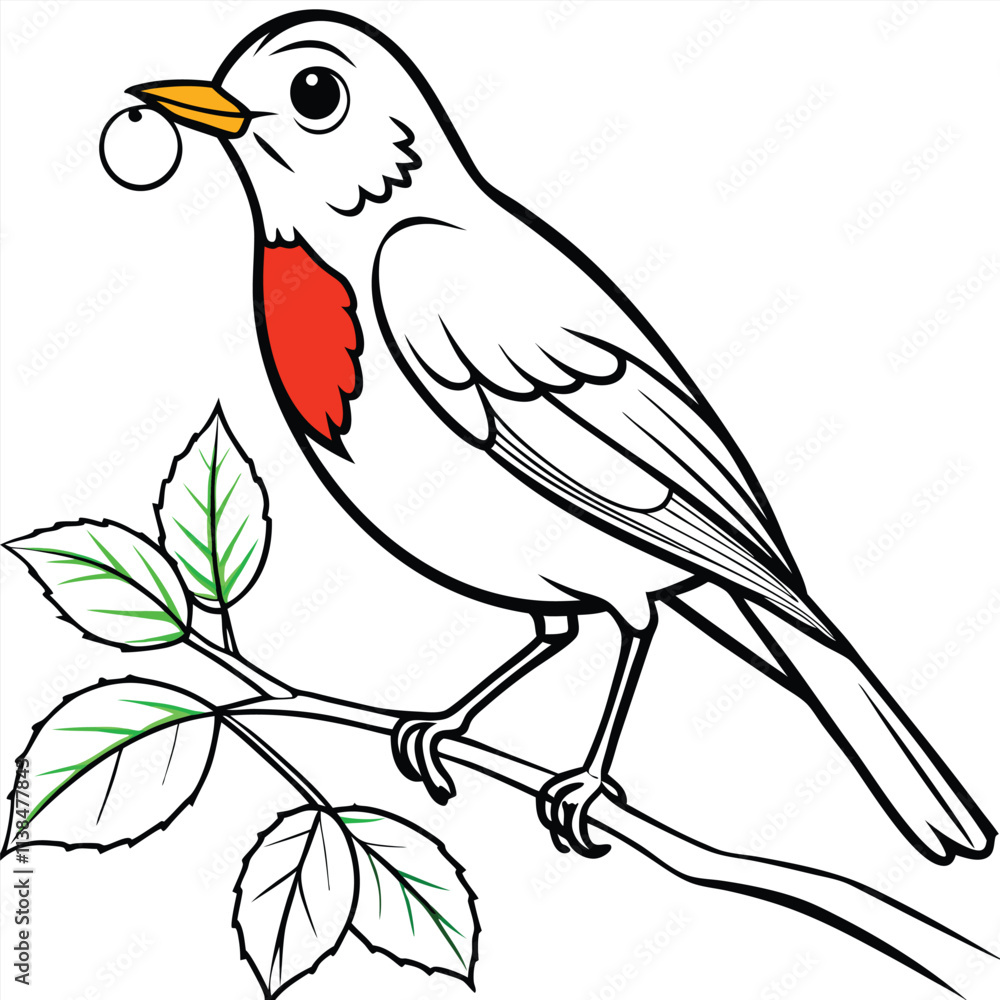 A bird is perched on a branch A bird is perched on a branch