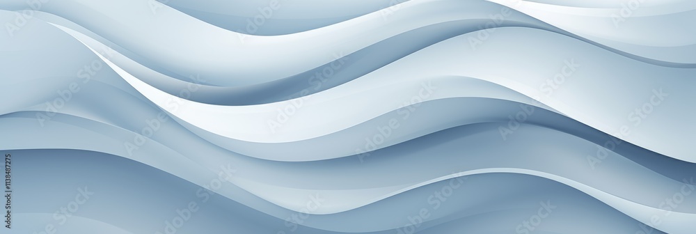 Abstract Flowing Wave Patterns in Soothing Shades of Blue and White Creating a Sense of Calm and Movement in a Stylistic Background Design Abstract Flowing Wave Patterns in Soothing Shades of Blue and White Creating a Sense of Calm and Movement in a Stylistic Background Design