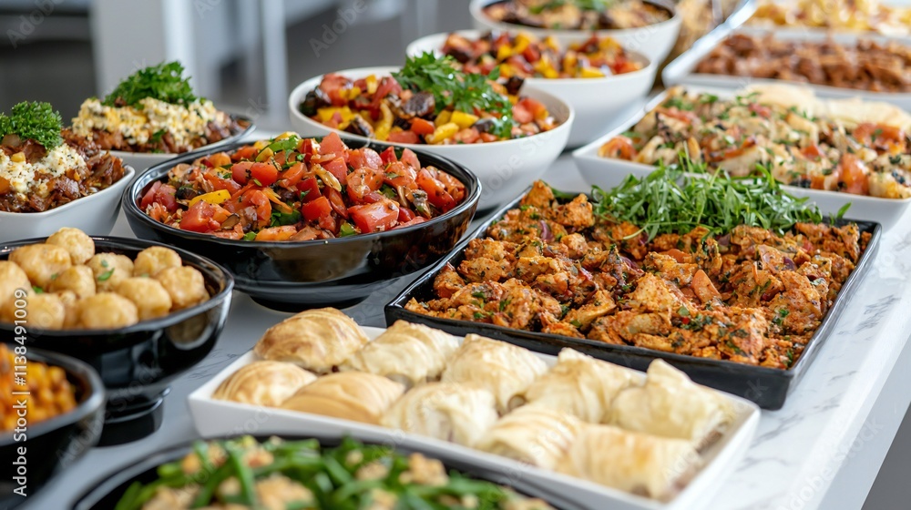Black history month, Delicious Buffet Catering Food Party Food Platters Variety of Dishes Black history month, Delicious Buffet Catering Food Party Food Platters Variety of Dishes