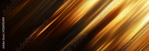 Abstract Gold Diagonal Line...