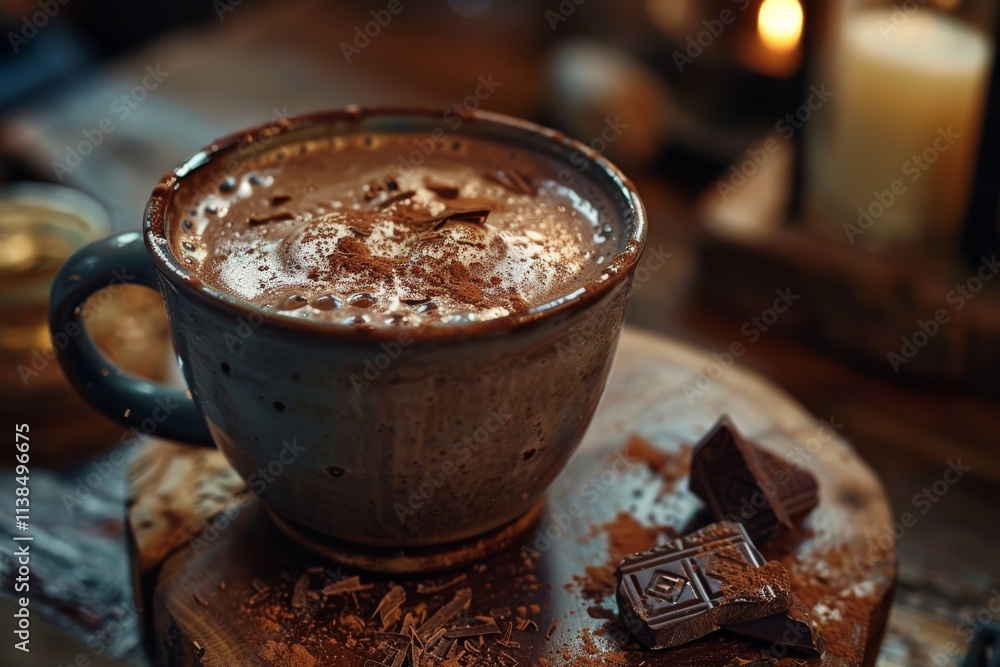 Thick, indulgent hot chocolate Thick, indulgent hot chocolate