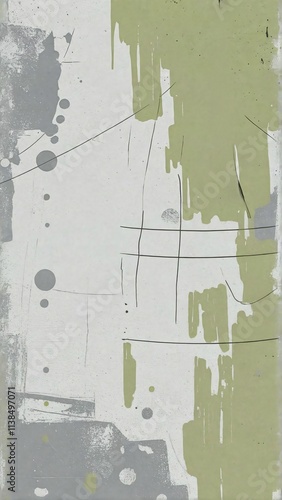 Green Grey Vintage Texture - Abstract Backdrop
