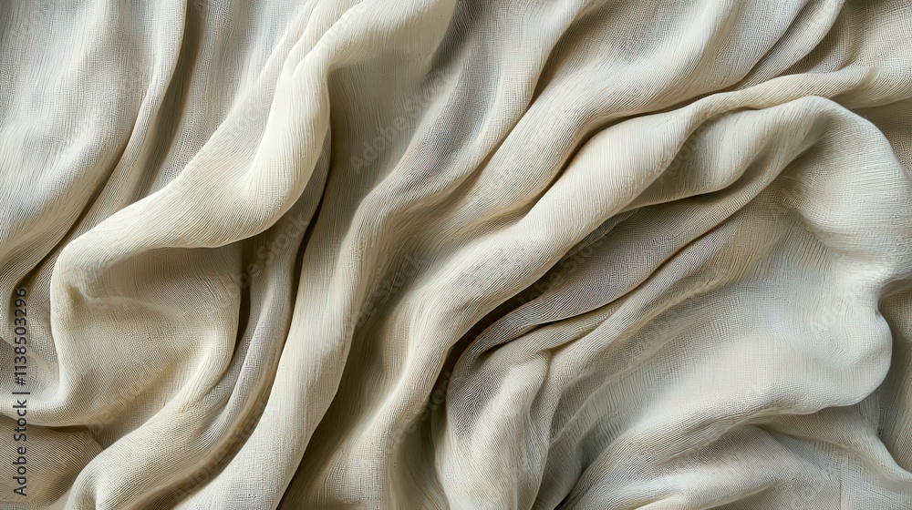 Textured fabric gently quivering close-up shot soft material indoor setting artistic viewpoint serenity concept Textured fabric gently quivering close-up shot soft material indoor setting artistic viewpoint serenity concept