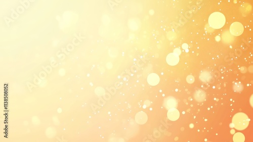 Abstract Golden Bokeh Backg...