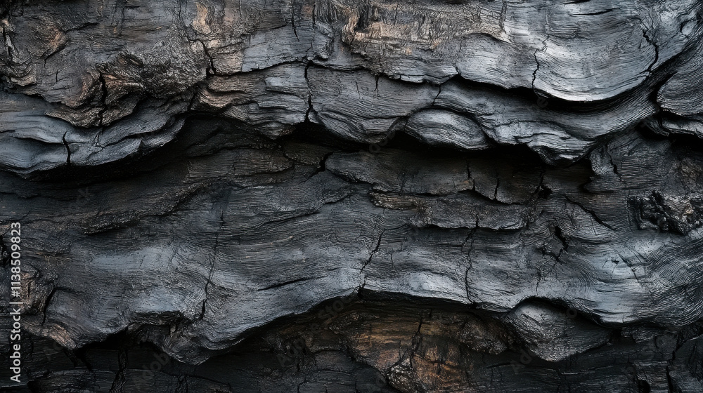 Charred Wood Texture Dark Background of Burned Timber Surface Charred Wood Texture Dark Background of Burned Timber Surface