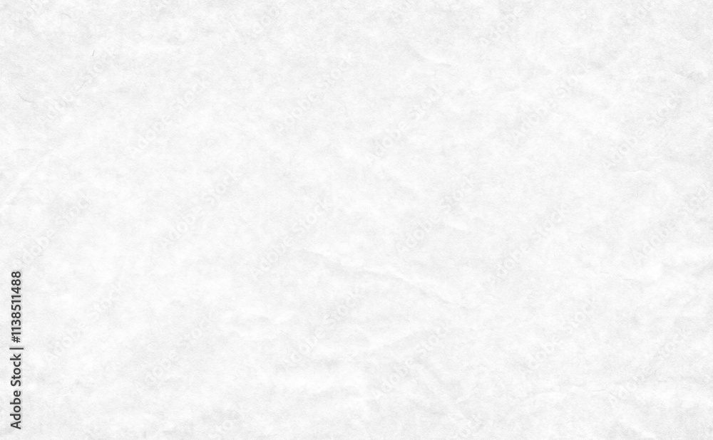 Fototapeta premium Closeup crumpled white old paper texture backdrop. White paper sheet board with space for text ,pattern or abstract background.