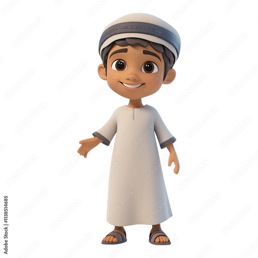 3D Arabic Boy Isolated on a Transparent Background, Perfect for Educational Materials, Cultural Content, or Character Design Projects 3D Arabic Boy Isolated on a Transparent Background, Perfect for Educational Materials, Cultural Content, or Character Design Projects