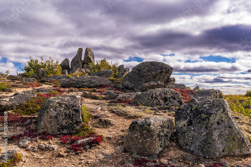 Finger Mountain Autumn Tundra photo