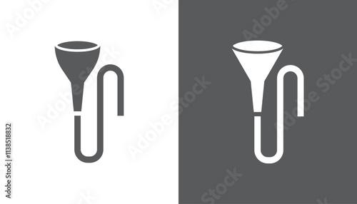 Beer bong icon set design. vector illustration