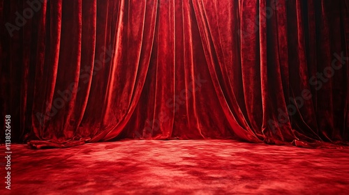 14. A textured red background resembling fine velvet fabric for a luxurious feel
