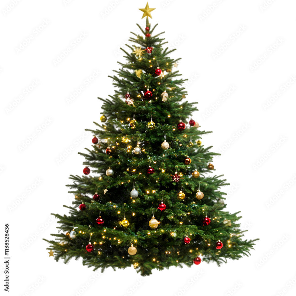 Christmas Tree isolated on white background Christmas Tree isolated on white background