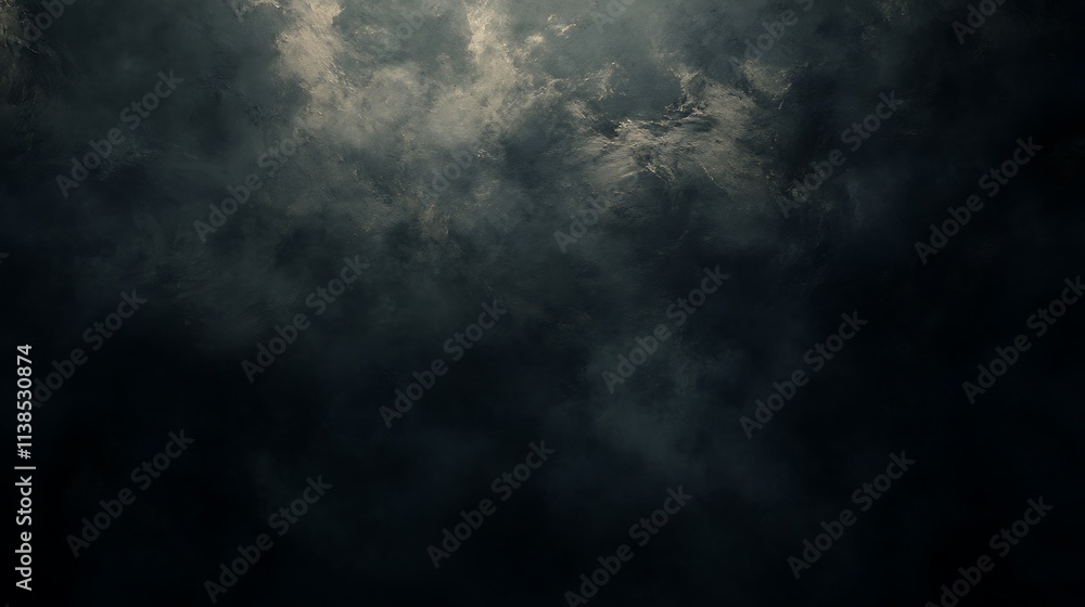 Obraz premium 17. A deep onyx black background with a soft gradient transitioning into dark gray tones